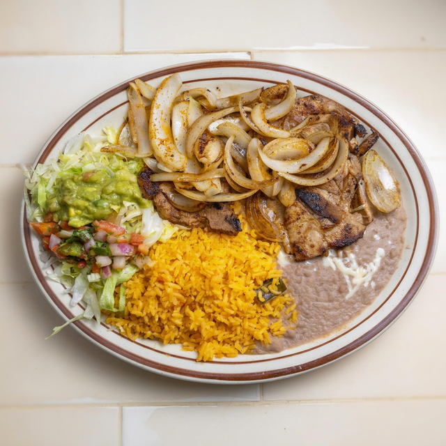 Chicken Fajitas (Fajitas de Pollo).