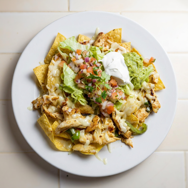 Fajita Nachos (Nachos de Fajita).