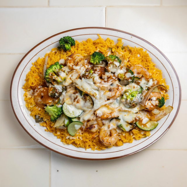 Shrimp Fajitas (Fajitas de Camarón).